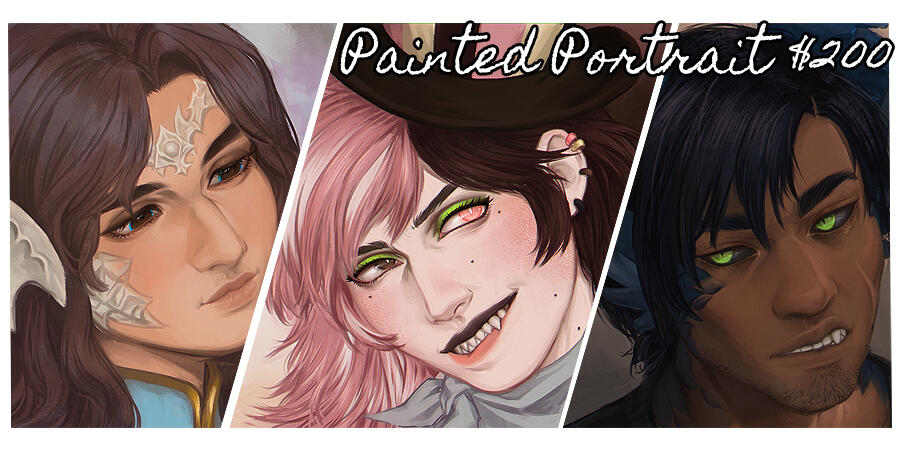 Painted Portraits $200